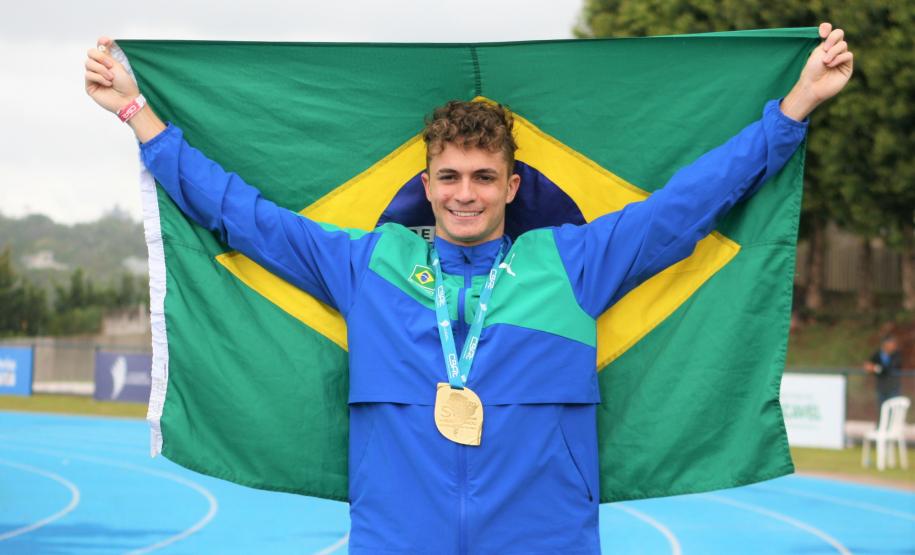 Atletas paranaenses contribuem para destaque brasileiro do Campeonato Sul-Americano Sub-23