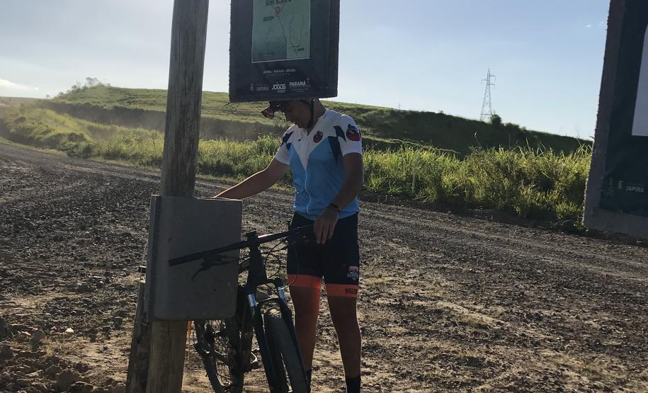 foto da ciclorrota de japira