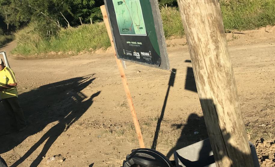 foto da ciclorrota de japira