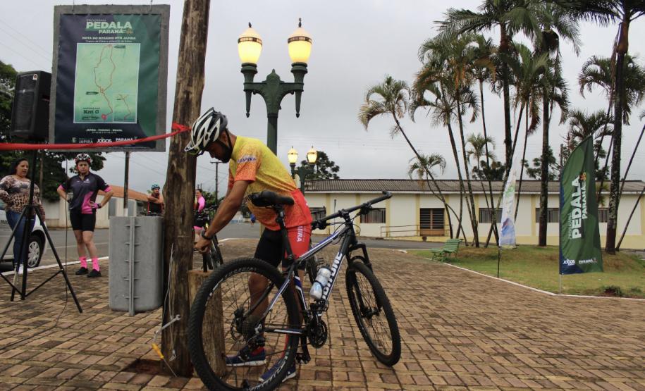 foto da ciclorrota de japira