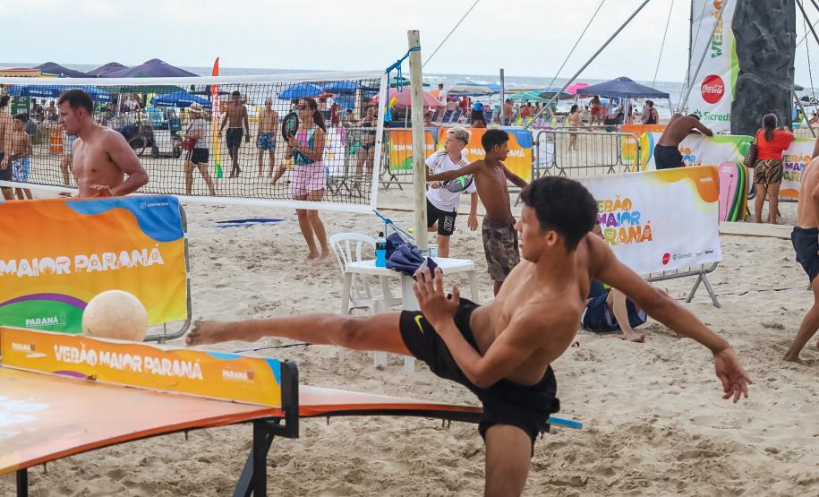 Veranistas podem aproveitar as atividades dos postos fixos do Verão Maior Paraná por mais uma semana