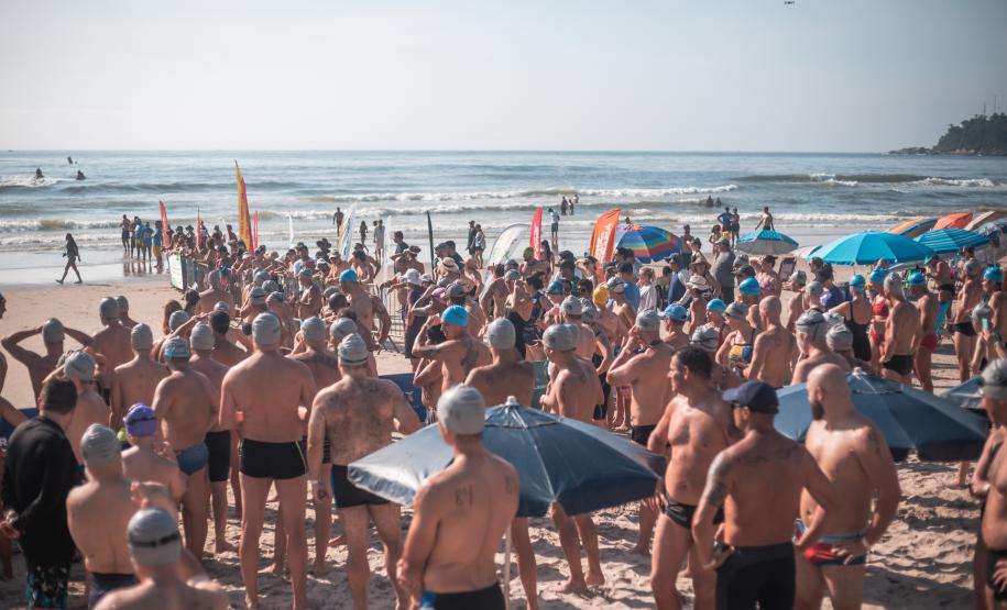 Após um hiato de 12 anos, travessia de Guaratuba teve participação de crianças e PCDs