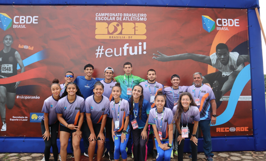 Paraná é destaque no Campeonato Brasileiro Escolar de Atletismo