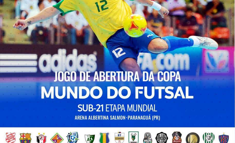 Começa hoje, às 20h, mais uma edição da Copa Mundo do Futsal Sub-21