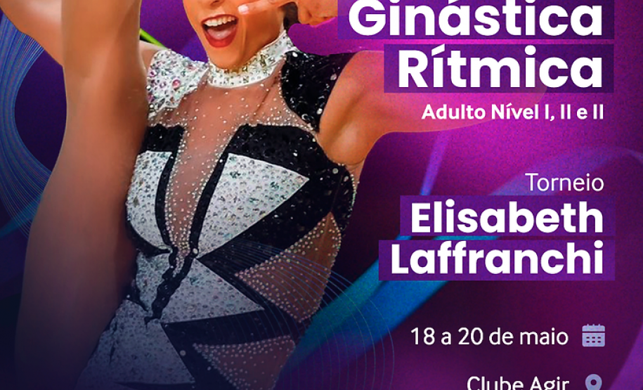 Campeonato Paranaense de Ginástica Rítmica acontece nesta semana em Curitiba