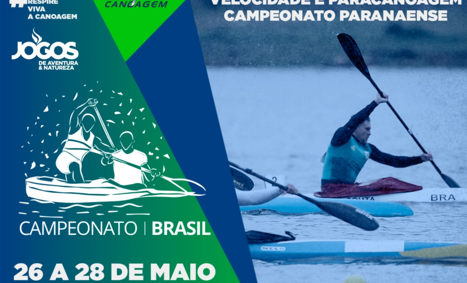 Copa Brasil de Canoagem Velocidade e Paracanoagem chega à capital paranaense