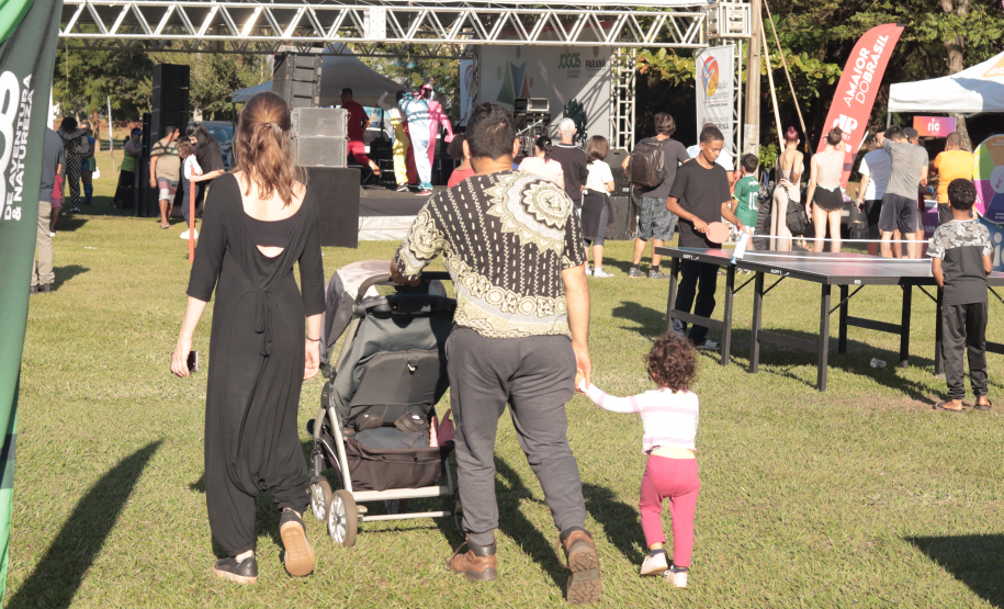 Jogos Indígenas, Festival das Famílias e competições diversas atraíram os moradores e propiciaram lazer e diversão.