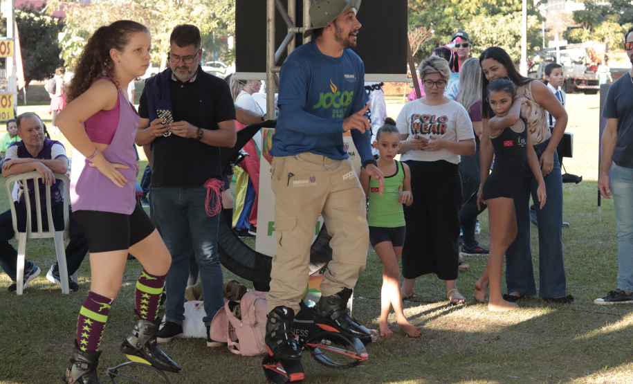 Jogos Indígenas, Festival das Famílias e competições diversas atraíram os moradores e propiciaram lazer e diversão.