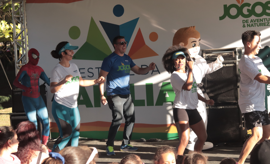 Jogos Indígenas, Festival das Famílias e competições diversas atraíram os moradores e propiciaram lazer e diversão.