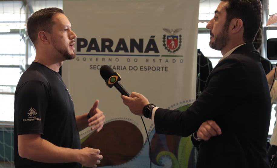 Secretaria de Esporte do Paraná abriga projeto de Vôlei do campeão Bernardinho