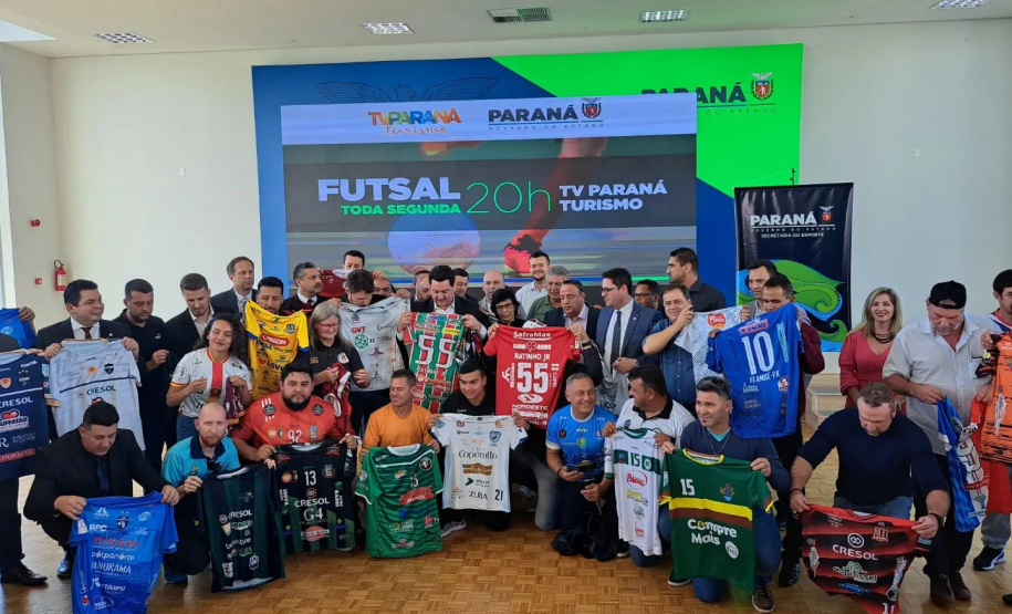 TV Paraná Turismo vai transmitir jogos dos campeonatos estaduais de futsal a partir de julho