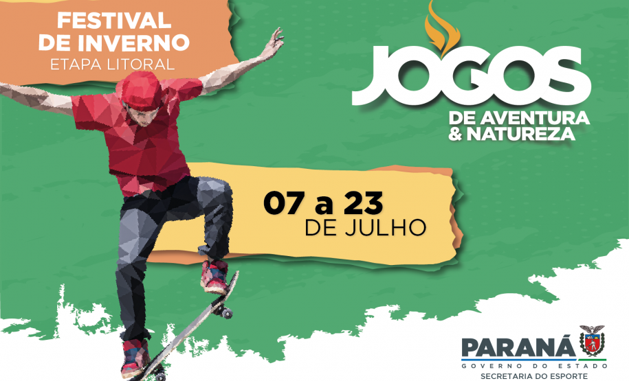 Festival de Inverno dos Jogos de Aventura e Natureza começa neste fim de semana, no Litoral