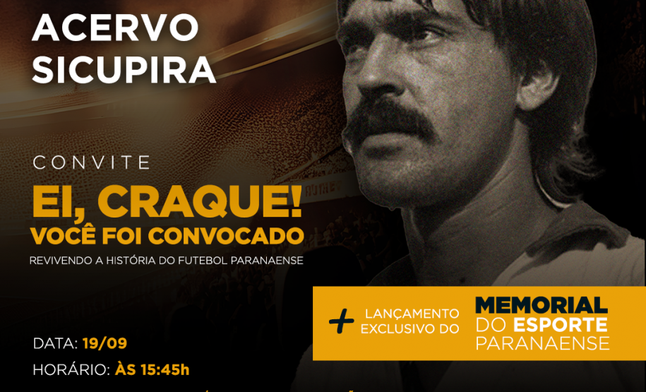 Centro de Memória do Esporte recebe acervo de Sicupira e faz evento para homenageá-lo