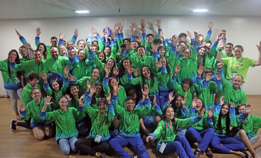 Atual campeã, delegação paranaense já está em São Paulo para os Jogos da Juventude