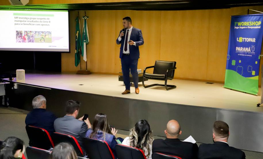 Lottopar promove workshop sobre apostas esportivas para atletas e apostadores