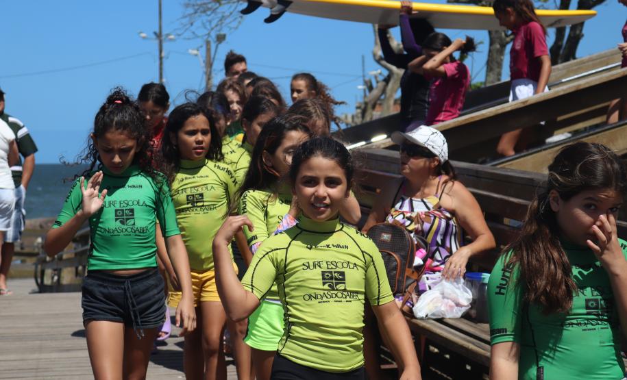 O Pico de Matinhos, no litoral paranaense, recebeu, entre os dias 6 e 12 de novembro, a quarta etapa do Circuito CBSurf Taça Brasil.