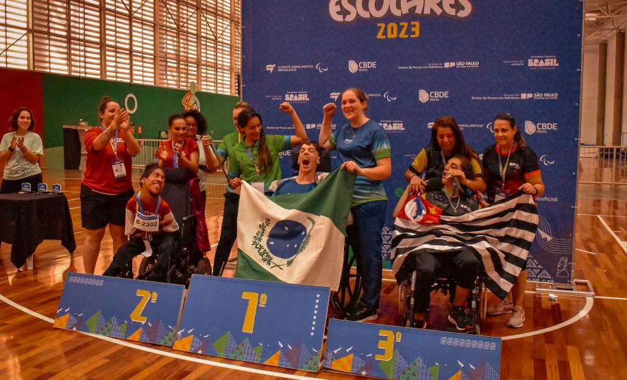 Paraná conquista 15 medalhas de ouro nas Paralimpíadas Escolares de 2023