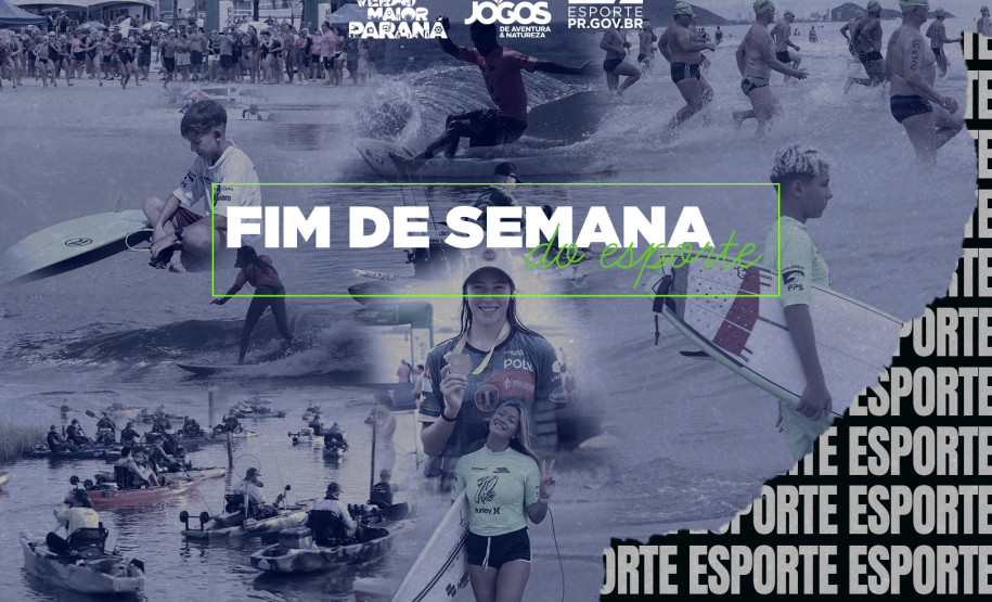 O final de semana foi marcado por grandes competições esportivas no Litoral.