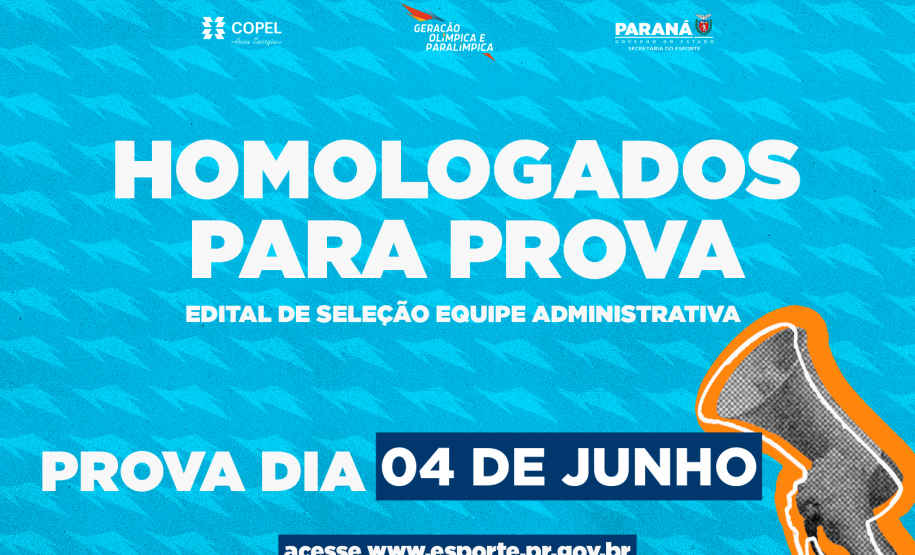 HOMOLOGADOS PARA PROVA - MATÉRIA