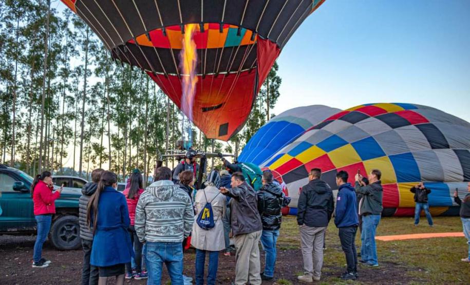 Festival de balonismo deve atrair mais de cinco mil pessoas em Rio Branco do Ivaí