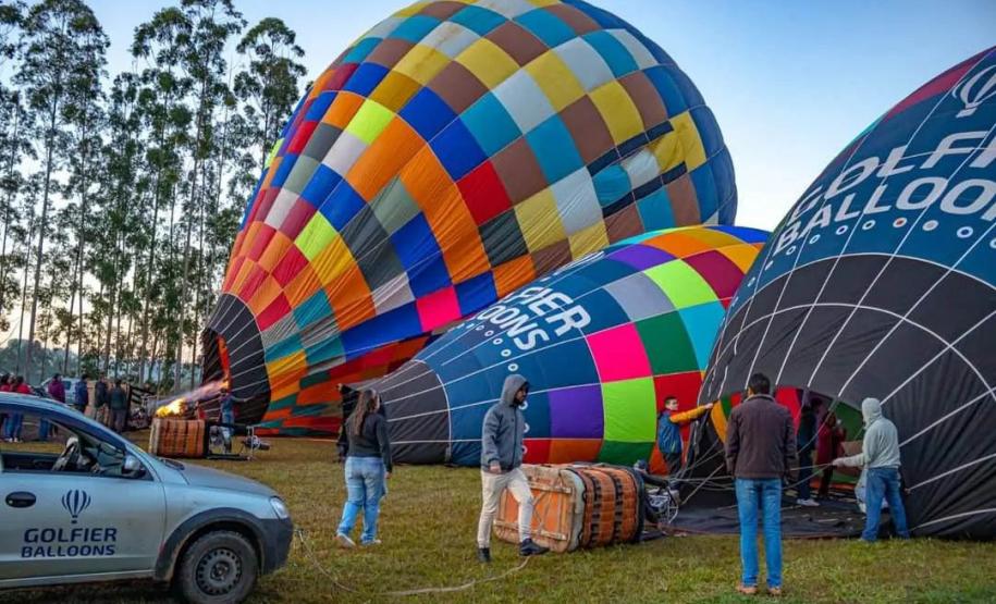 Festival de balonismo deve atrair mais de cinco mil pessoas em Rio Branco do Ivaí