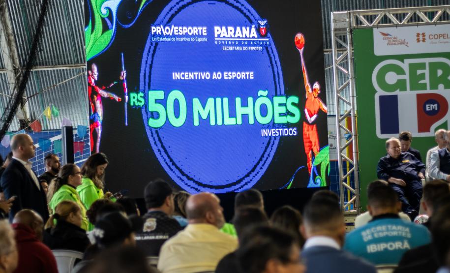 Governador em exercício Darci Piana participa do evento Transformando Pessoas, Formando Vencedores, evento que reuniu atletas e técnicos paranaenses que vão participar dos Jogos Olímpicos e Paralímpicos de Paris 2024.