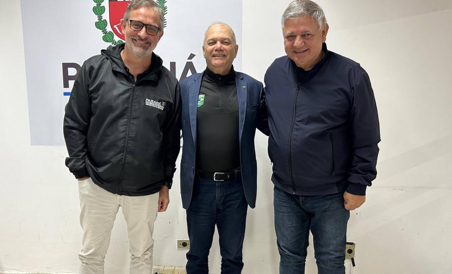 Paraná recebe presidente do COB para discutir parcerias para formação de atletas