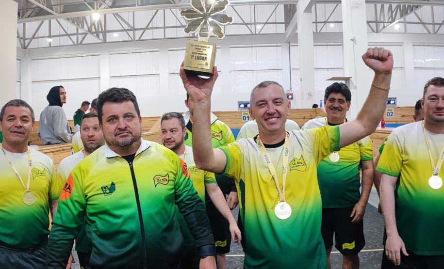 No último domingo (15), foram definidos os campeões da bocha, parte da programação da 66ª edição Jogos Abertos do Paraná (JAPs) 2024. As partidas foram realizadas na Associação Patobranquense de Bochas Vila Nova, em Pato Branco