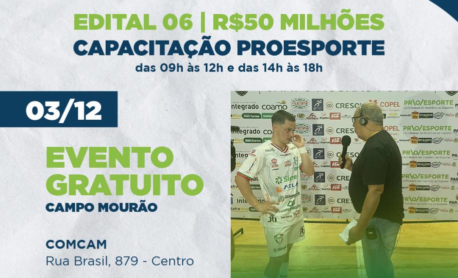 Capacitações do Proesporte
