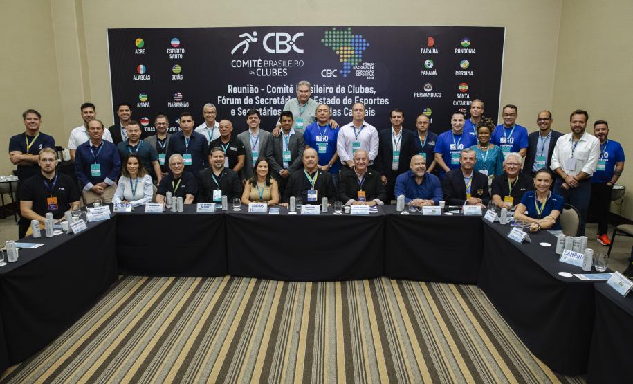 Antônio Carlos Dourado, servidor da SEES, representou o secretário estadual do esporte em Fórum Nacional