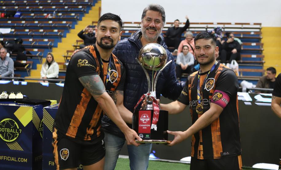 Jogos emocionantes: Finais do Mundial de Clubes de Futebol 7 agitam Ginásio do Tarumã