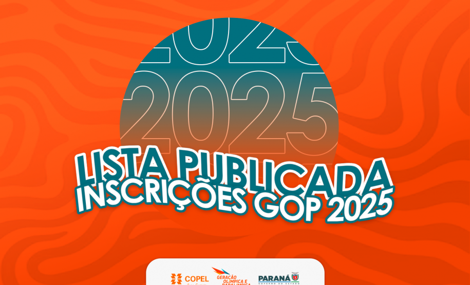 Lista de Inscrições