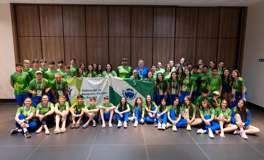 Paraná terá 212 atletas nos Jogos Escolares Brasileiros 2025, no Distrito Federal