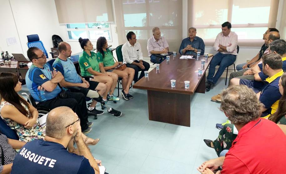 Reunião paradesporto Verão Paraná