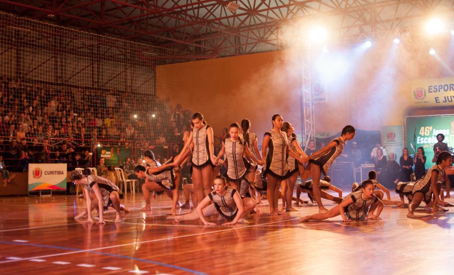 Ritmos, cores e inspiração na cerimônia de abertura dos 66ºJEPS fase Regional em Curitiba Ritmos, cores e inspiração na cerimônia de abertura dos 66ºJEPS fase Regional em Curitiba