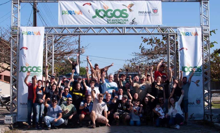 A modalidade de Trilha de Jipe fez o percurso da Butuca, em Pontal do Paraná A modalidade de Trilha de Jipe fez o percurso da Butuca, em Pontal do Paraná