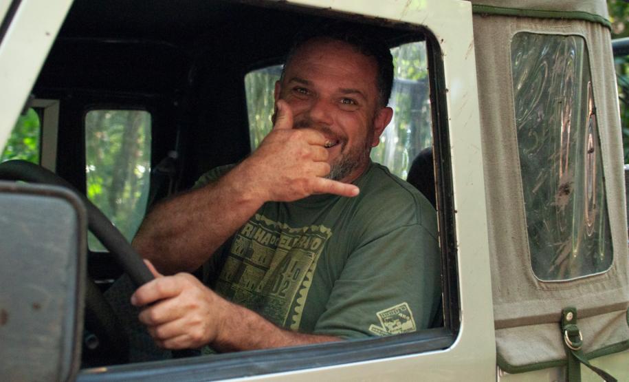 A modalidade de Trilha de Jipe fez o percurso da Butuca, em Pontal do Paraná A modalidade de Trilha de Jipe fez o percurso da Butuca, em Pontal do Paraná