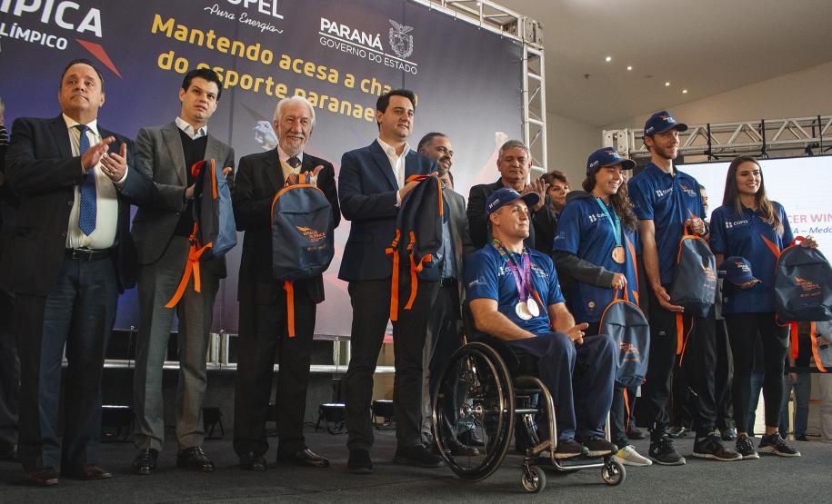 Evento de lançamento do Geração Olímpica.