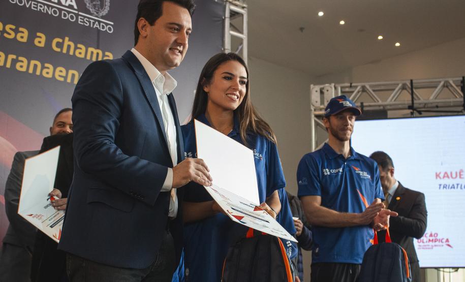 Evento de lançamento do Geração Olímpica.