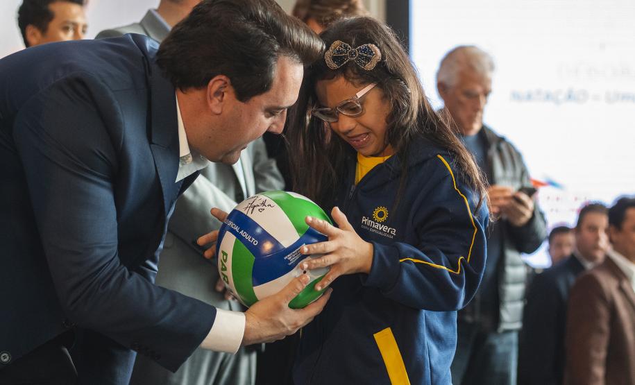 Evento de lançamento do Geração Olímpica.
