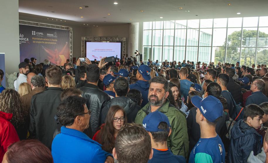 Evento de lançamento do Geração Olímpica.