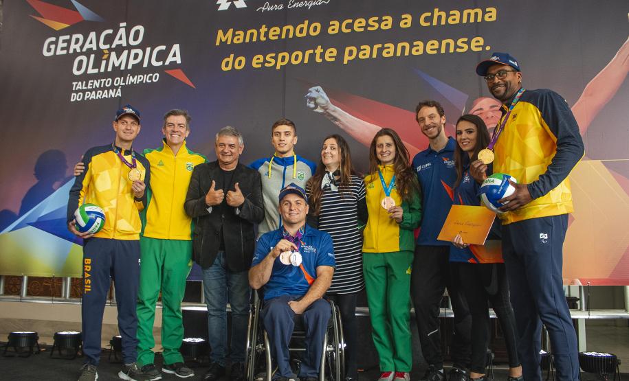 Evento de lançamento do Geração Olímpica.