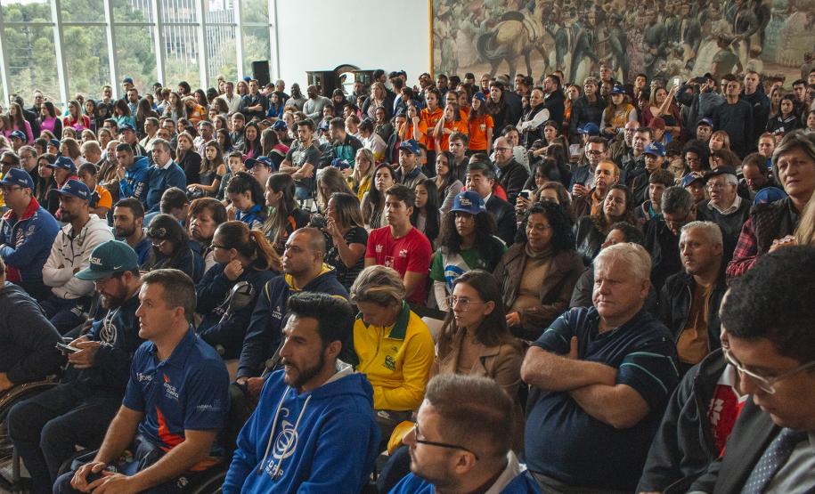 Evento de lançamento do Geração Olímpica.