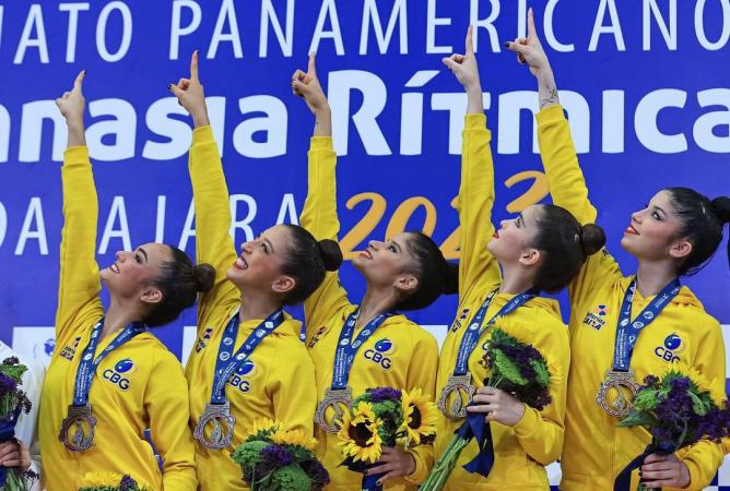 Oro en gimnasia rítmica panameña y juegos escolares llevaron el deporte paranaense a las vacaciones
